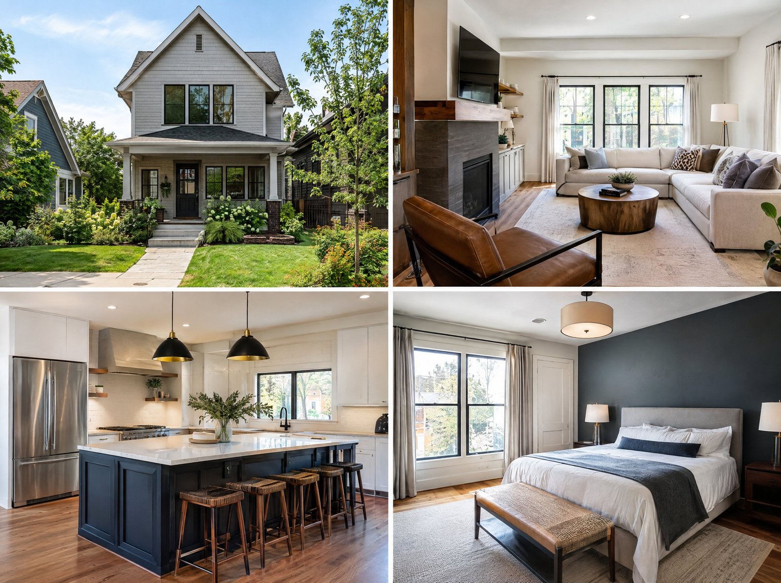 Renovated Minneapolis-area home with clean curb appeal